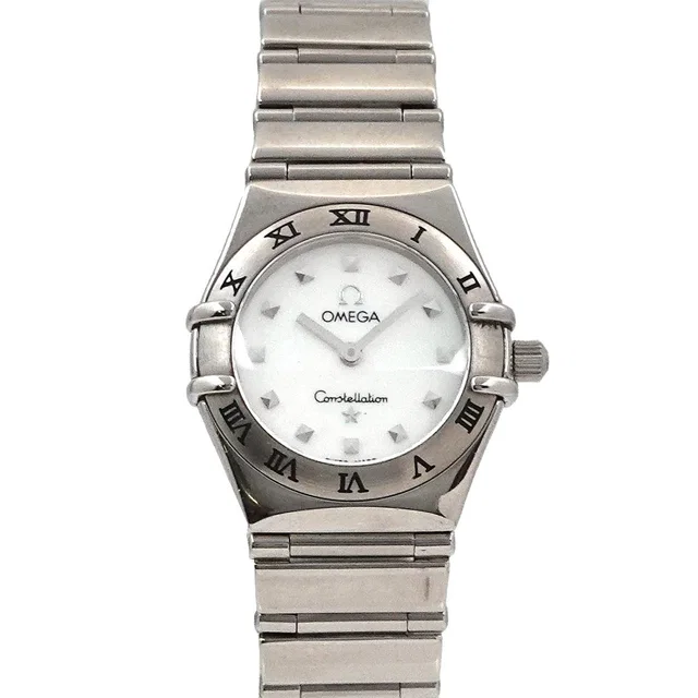 Omega Constellation Mini My Choice 1561.71 White Shell Dial Ladies in White from Luxury Promise