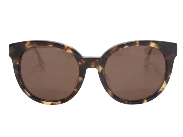 Tortoiseshell Bottega Veneta Cat-Eye Sunglasses from Designer Revival