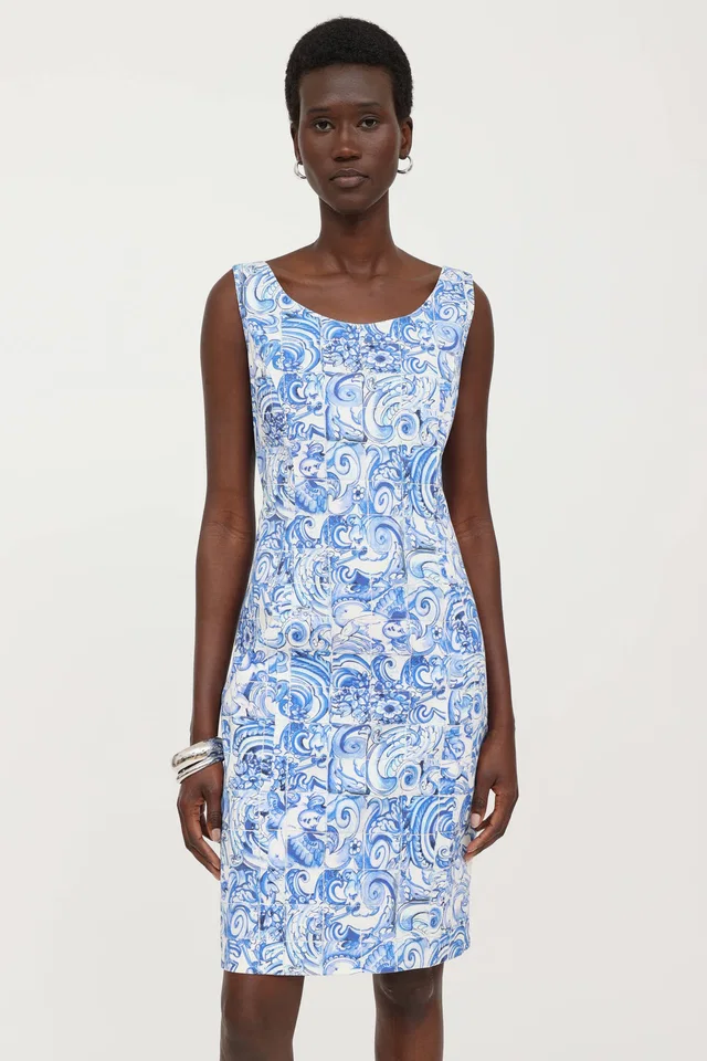 Prada 2011 Tile Print Dress from VSP Consignment
