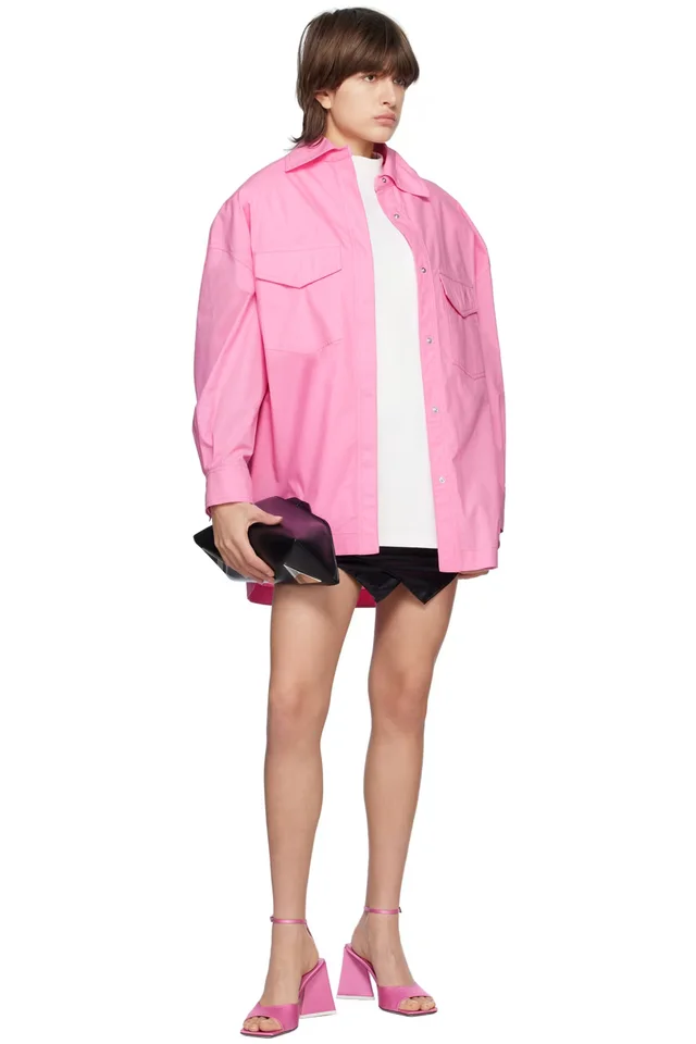 The Attico Black Hatty Miniskirt, photo 4 of 4 from SSENSE