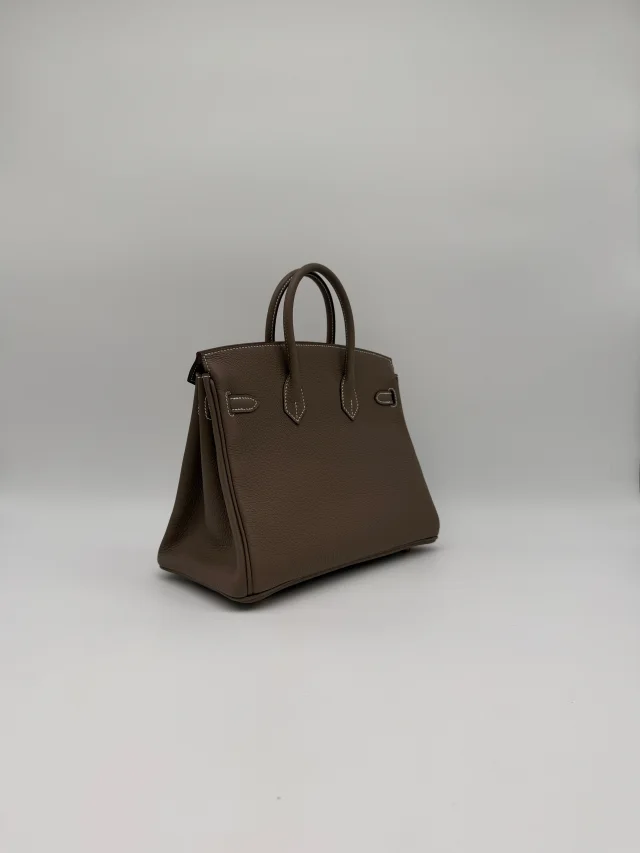 Hermès Birkin 25 Etoupe Togo Gold Hardware in Taupe Togo leather from Luxury Promise, photo 6 of 11