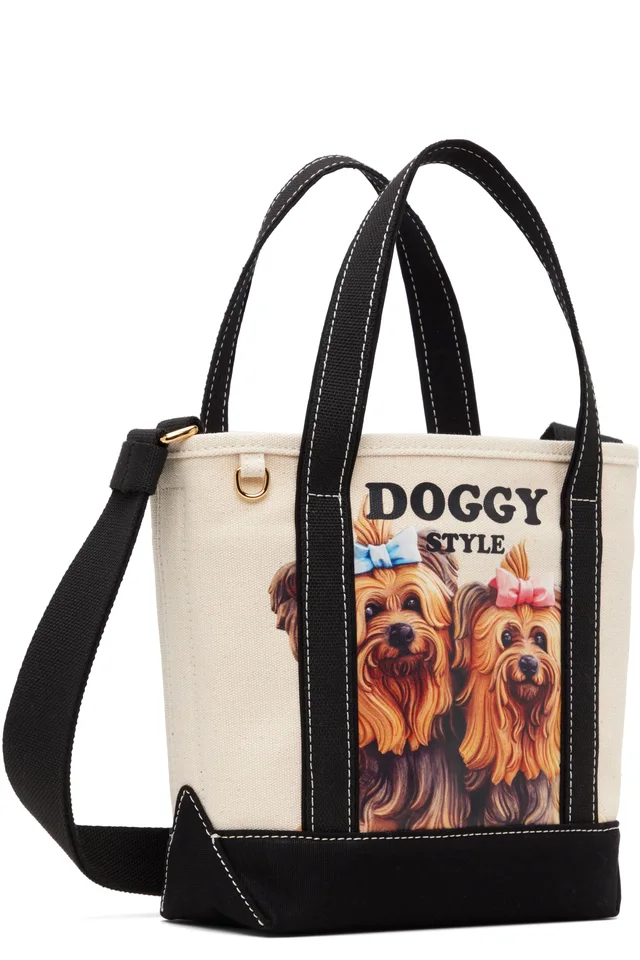 Stella McCartney Multicolor Jeff Koons Edition Small N/S Crossbody Tote, photo 2 of 4 from SSENSE