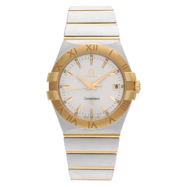 Unused Omega Constellation 35mm 012320356002002 in Stainless Steel, Yellow Gold from Gray And Sons