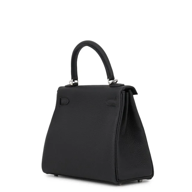 Hermès Kelly Retourne Black Togo Leather Size 25 in Black Togo leather from GALLERY RARE, photo 2 of 11