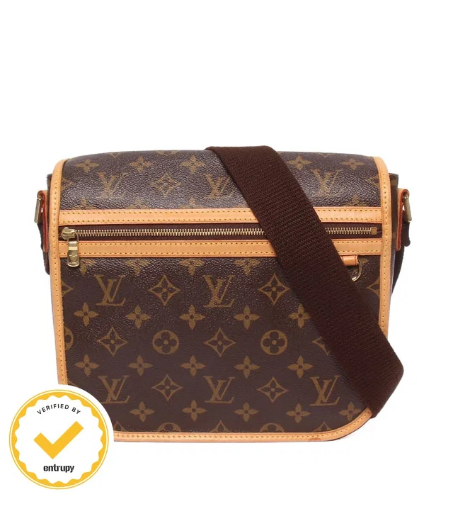 Louis Vuitton Shoulder Bag Crossbody Messenger Bosphore PM Monogram in Leather from The Reluxe
