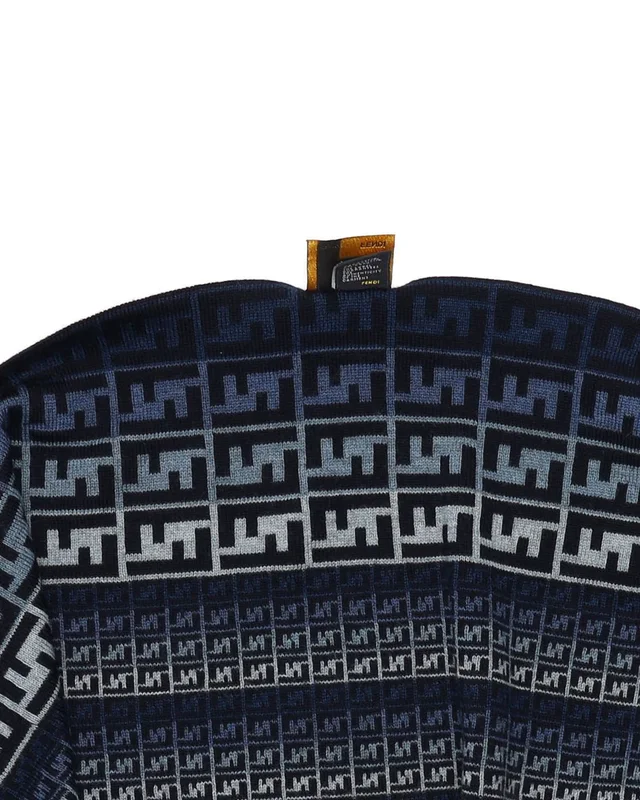 Fendi Zucca Wool Scarf in Wool from A Retro Tale, photo 3 of 3