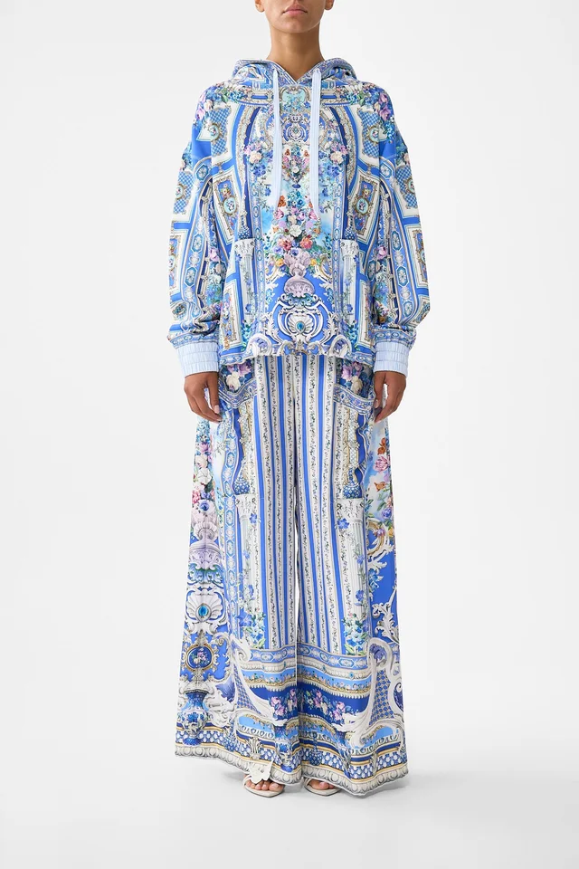 Camilla eBoutique CONTRAST BAND OVERSIZED HOODIE WITH POCKETS OTTOMAN OPULENCE from CAMILLA, photo 1 of 1