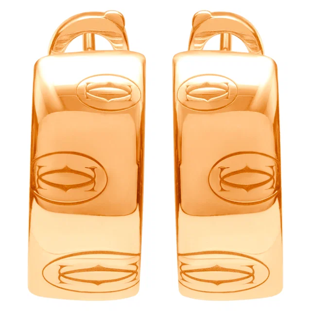 Cartier earrings in 18k rose gold in Pink Rose Gold from Gray And Sons