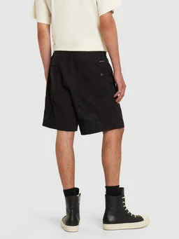 Honor the Gift Shorts with floral embroidery in 100% Cotton, photo 2 of 4 from LUISAVIAROMA