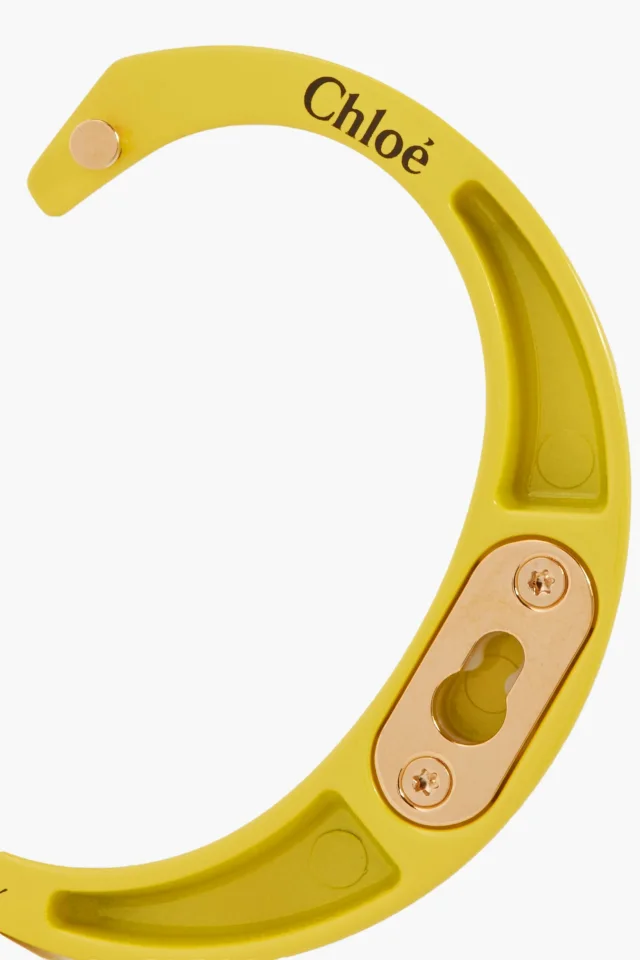 Chloé 'C' Logo Enamel Bag Charm, photo 3 of 3 from THE OUTNET
