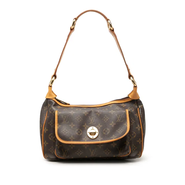 Brown Louis Vuitton Monogram Tikal GM Shoulder Bag in Brown Coated canvas from Designer Revival