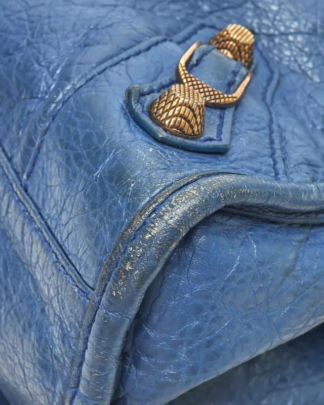 Balenciaga Motocross Classic City Bag in Leather from A Retro Tale, photo 8 of 10