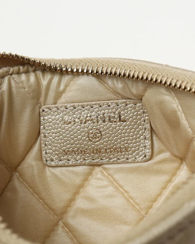 Chanel Coco Mark Caviar Pouch in Caviar leather from A Retro Tale, photo 7 of 7
