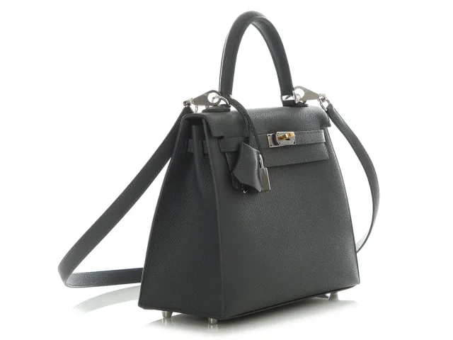 Hermès Ardoise Epsom Kelly 25 in Epsom leather from Ann's Fabulous Finds, photo 5 of 11