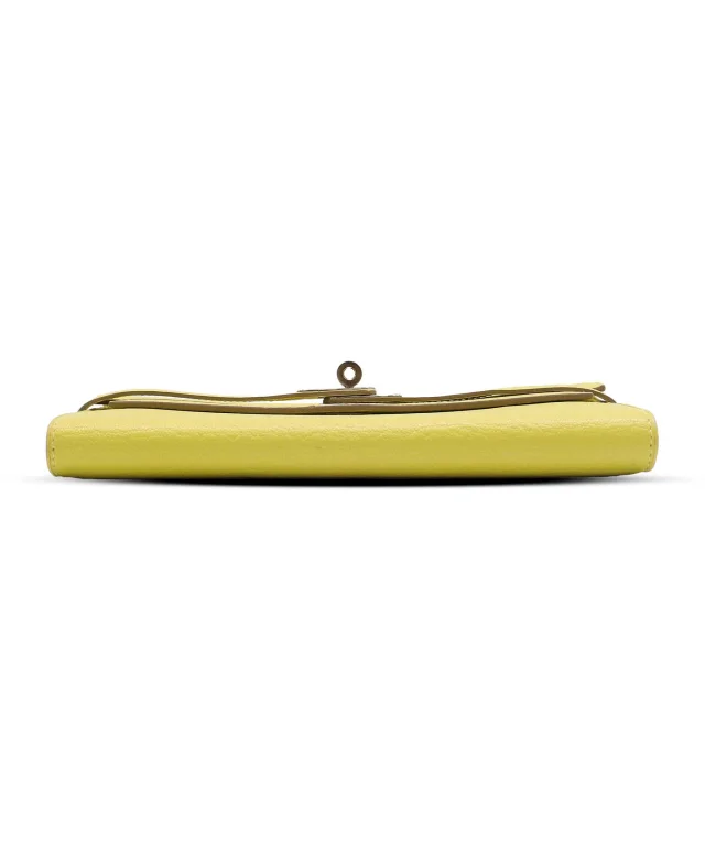 Hermès Kelly Classique To Go Wallet Yellow in Yellow from Luxury Promise, photo 7 of 14