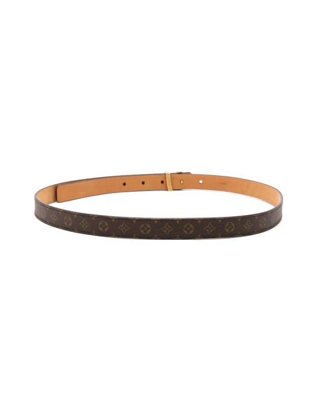 Monogram LV Belt, Size 80 in Canvas from A Retro Tale, photo 2 of 5
