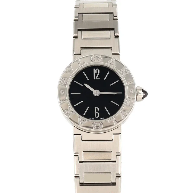 BVLGARI BVLGARI BB23S/BBL23BSSD/102943 SS Quartz in Dial color: black Case: stainless steel Bracelet: stainless steel from KOMEHYO