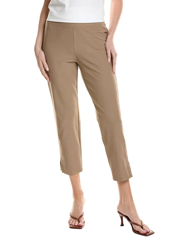EILEEN FISHER Hi Waisted Slim Crop Pant, image 1 of 1 from Rue La La