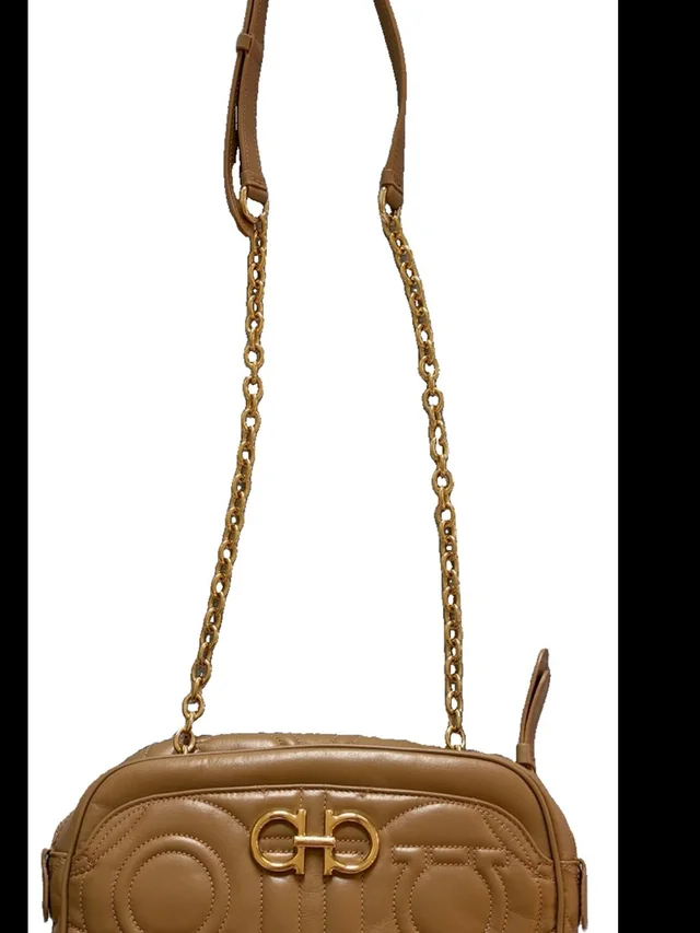 Ferragamo Bag Beije Crossbody Leather Bag Handbag Gorgeous Date Night in Leather from Poshmark