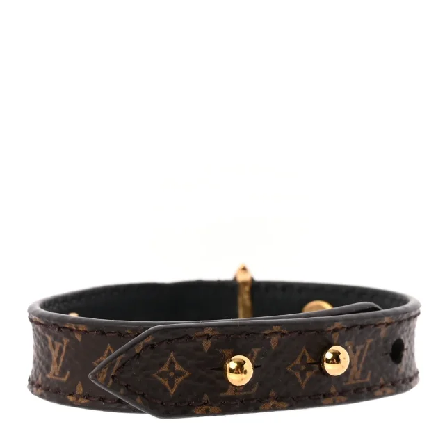Louis Vuitton Monogram Blooming Bracelet 17 in Coated canvas from FASHIONPHILE, photo 3 of 6