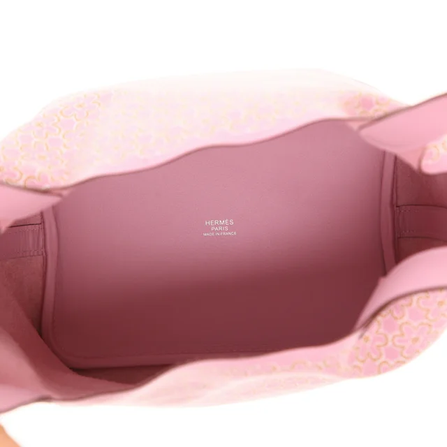 Hermès Picotin 18 cm handbag Lucky Daisy in Swift Mauve Sylvestre leather in Swift leather from Collector Square, photo 4 of 4