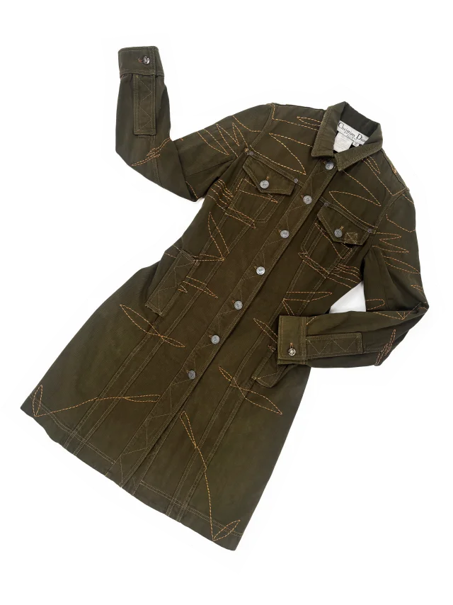Dior Boutique F/W 2006 embroidered coat from James Veloria