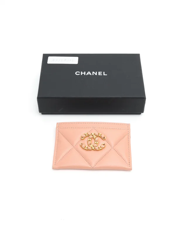 Chanel Coco Mark Chain Card Holder in Leather from A Retro Tale, photo 8 of 8