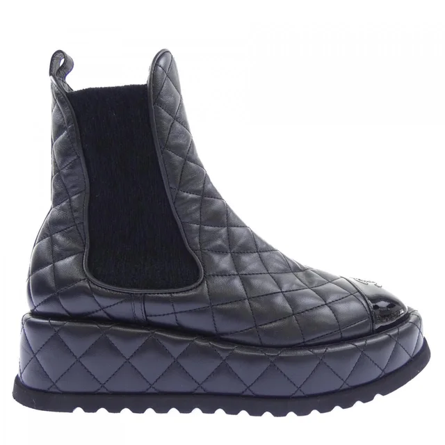 Chanel Boots Black in Black from The Reluxe