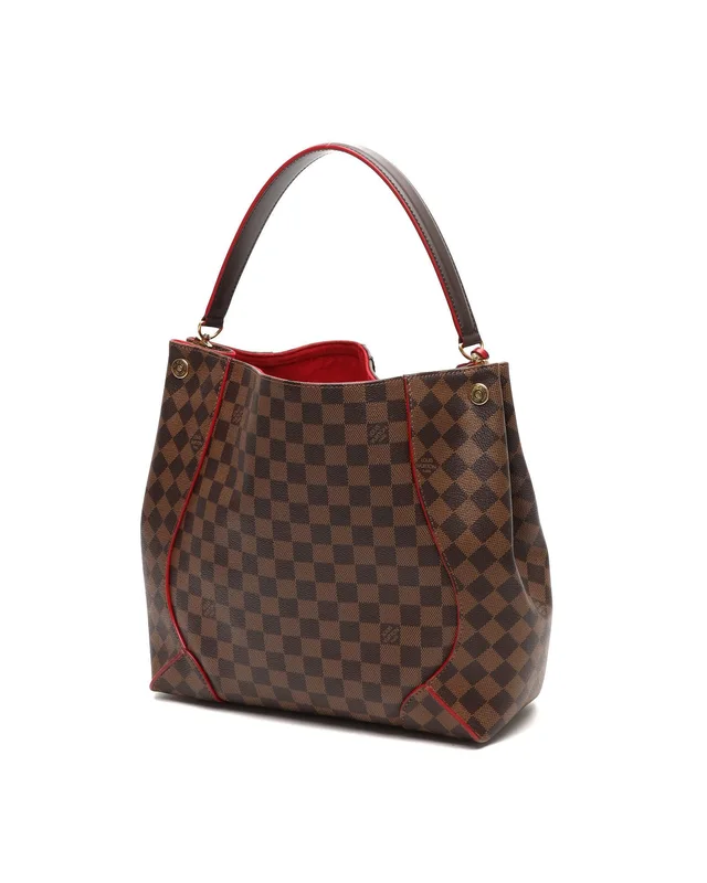 Louis Vuitton Damier Caissa Hobo Bag in Canvas from A Retro Tale, photo 3 of 8