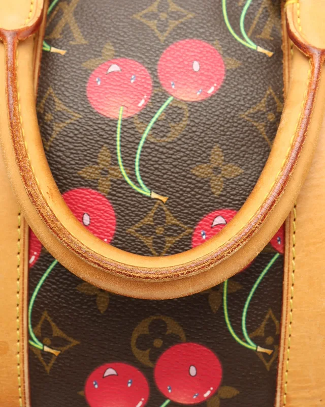 Louis Vuitton Keepall 45 Cerises Cherry Limited Edition Takashi Murakami Weekend Bag from A Retro Tale, photo 7 of 12