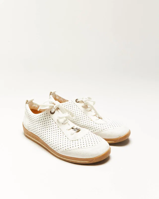 Louis Vuitton Leather Trainers - UK6.5 in Leather from Rokit Vintage