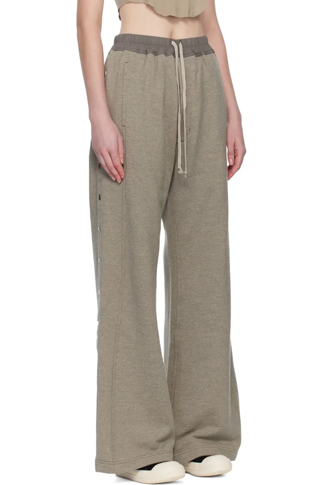 Rick Owens DRKSHDW Gray Concordians Pusher Trousers, photo 2 of 2 from SSENSE