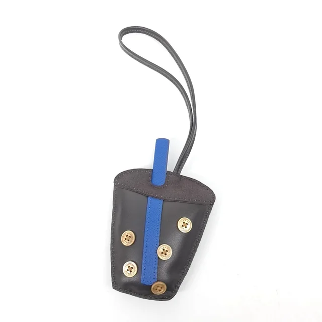 Hermès Petit A Pop Bubble Tea Bag Charm from GUGUS