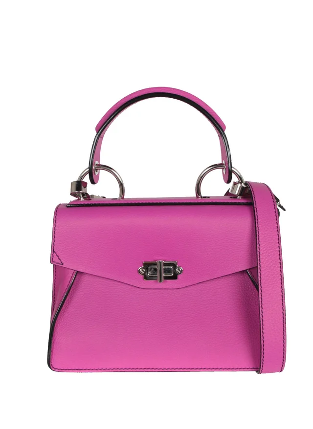 Proenza Schouler PS Small Hava Top Handle Grained, Berry from Cultstatus, photo 1 of 1
