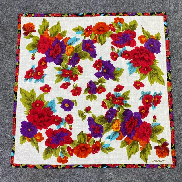 Givenchy Men's Scarf - Multi in multicolor Silk from Depop, photo 1 of 1