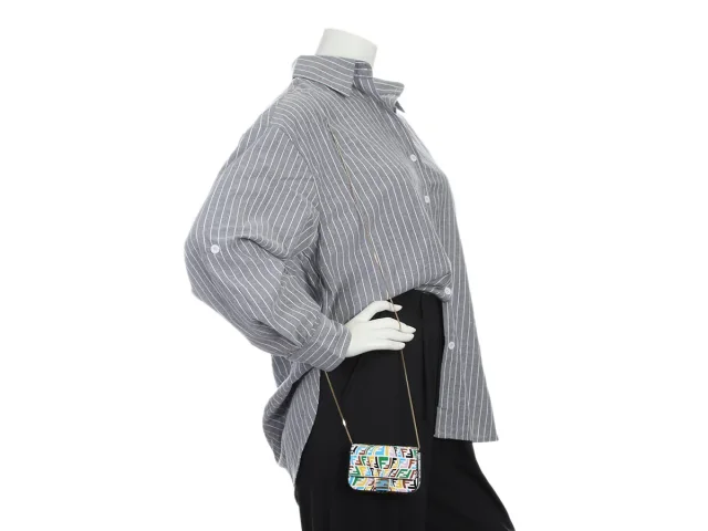 Fendi x Sarah Coleman Nano Multicolor Baguette Charm in Multicolor Leather from Ann's Fabulous Finds, photo 9 of 9