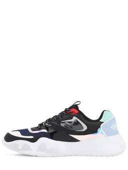 LIL JUPITERR X K-SWISS X LVR Low-top sneakers with chunky sole in 100% Polyester, 100% Ethylene-Vinyl Acetate, photo 4 of 6 from LUISAVIAROMA