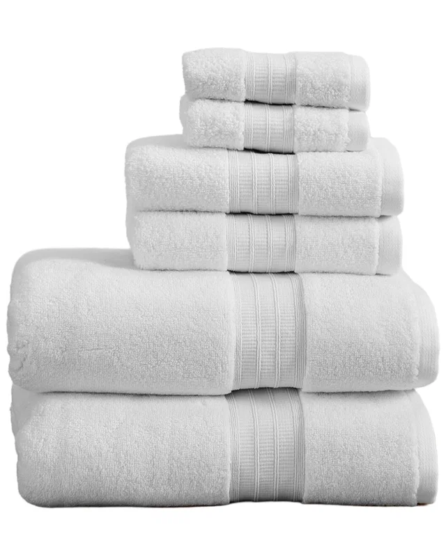 Linery & Co. 6pc Chiara 100% Cotton Premium Bath Towel Set, image 1 of 1 from Rue La La