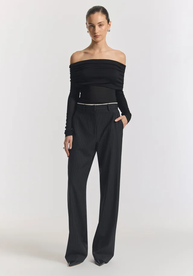 VIKTORIA & WOODS Republic Top in Black from Viktoria & Woods, photo 1 of 1