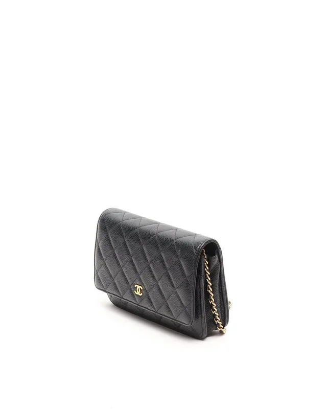 Chanel Classic Caviar Wallet On Chain Bag in Caviar leather from A Retro Tale, photo 2 of 10