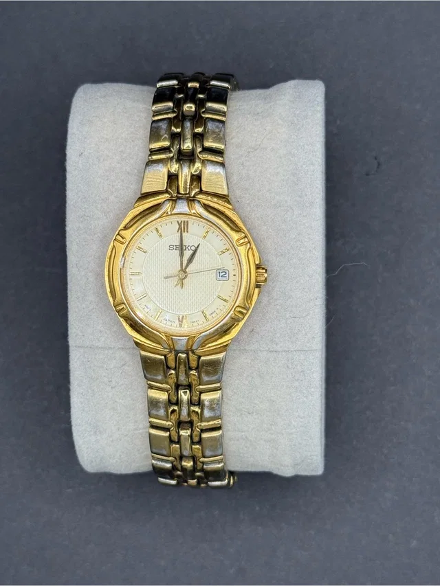 Seiko Women's Two-Tone Gold And Silver Bracelet Watch in gold from Poshmark