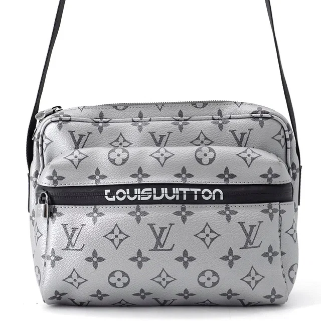 Louis Vuitton Messenger Silver/NoirM43859 Monogram / Reflect Size PM in Silver from GALLERY RARE
