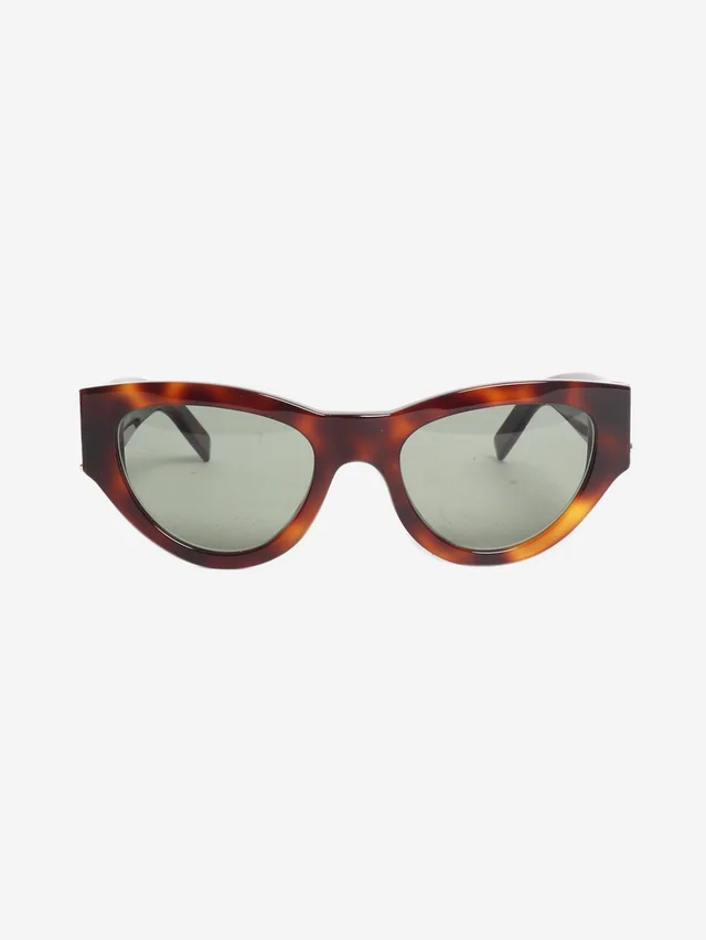 Saint Laurent Brown SL M94 tortoise shell sunglasses in Brown from Sign of the Times