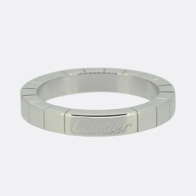 Cartier Lanieres Band Ring Size J (49) from The Vintage Jeweller