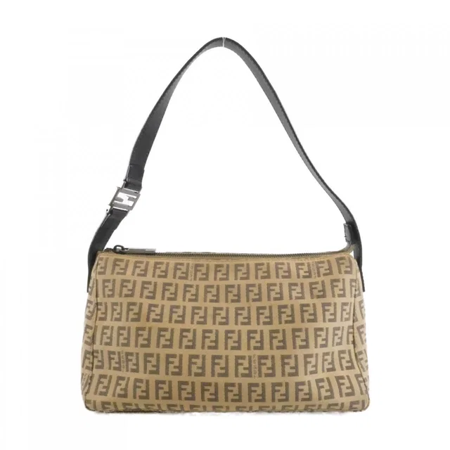 Fendi Jq4 Bag Handbag Beige in Beige Canvas from The Reluxe