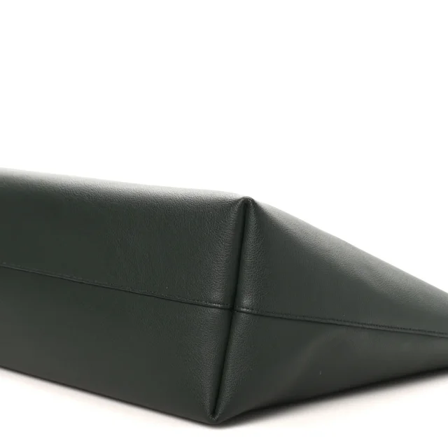 Saint Laurent Large Shopping Tote Dark Green in Green Calfskin from FASHIONPHILE, photo 11 of 11