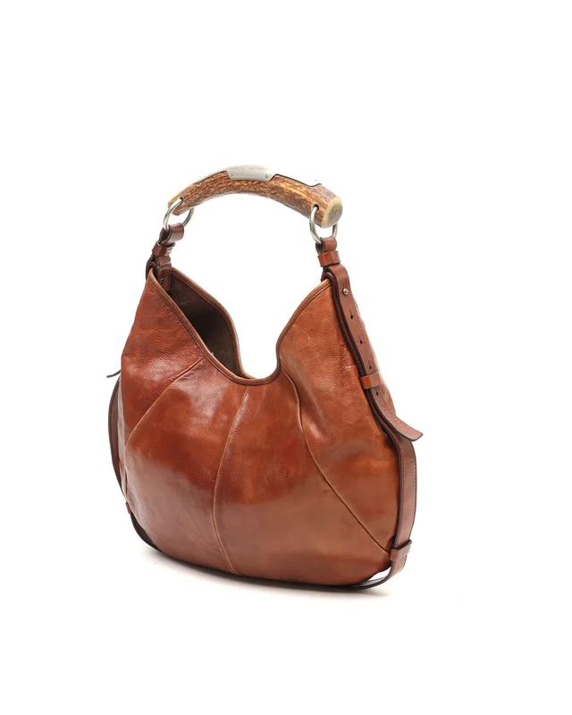 Saint Laurent Mombasa Hobo Bag in Suede from A Retro Tale, photo 3 of 10