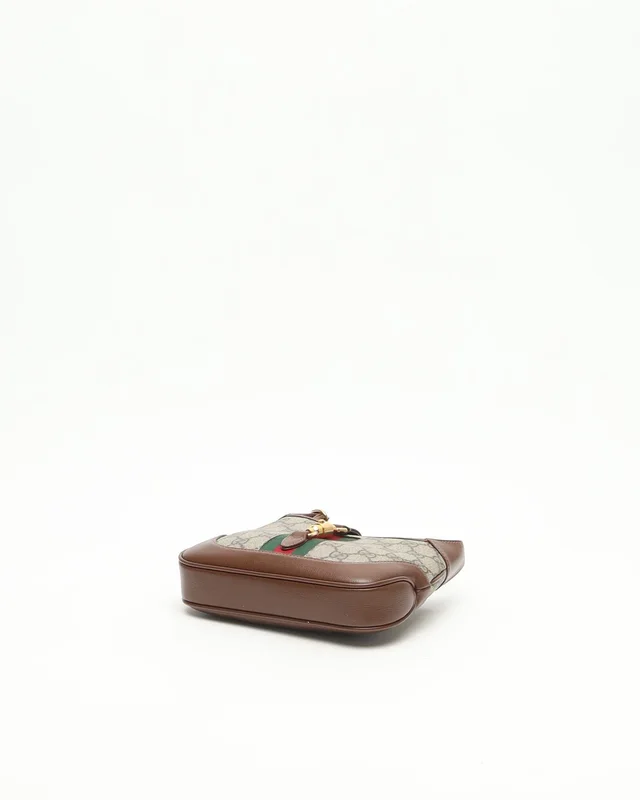 Gucci Jackie Mini 1961 GG Supreme Crossbody Bag in Coated canvas from A Retro Tale, photo 4 of 10