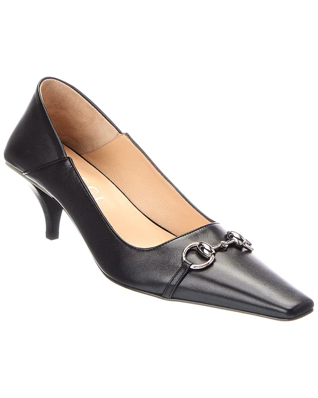 Gucci Vittoria Leather Pump, image 1 of 1 from Rue La La