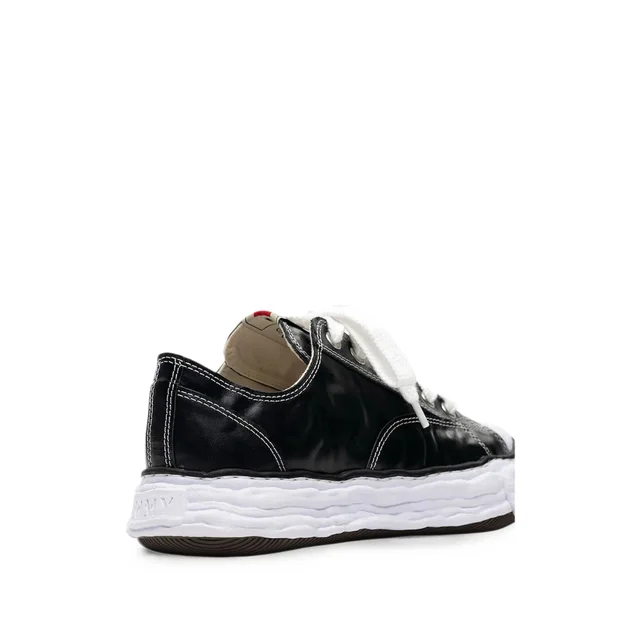 Maison Mihara Yasuhiro Peterson23 OG sole wrinkled leather low-top sneakers, photo 6 of 6 from SENSER